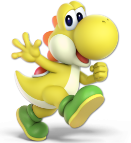 Screenshot de Yoshi en Super Smash Bros. Ultimate