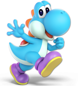 Screenshot de Yoshi en Super Smash Bros. Ultimate