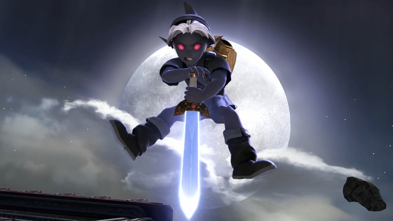 Screenshot de Link niño en Super Smash Bros. Ultimate