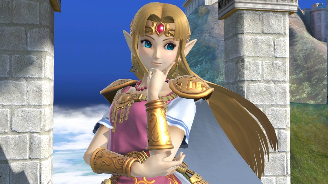 Screenshot de Zelda en Super Smash Bros. Ultimate