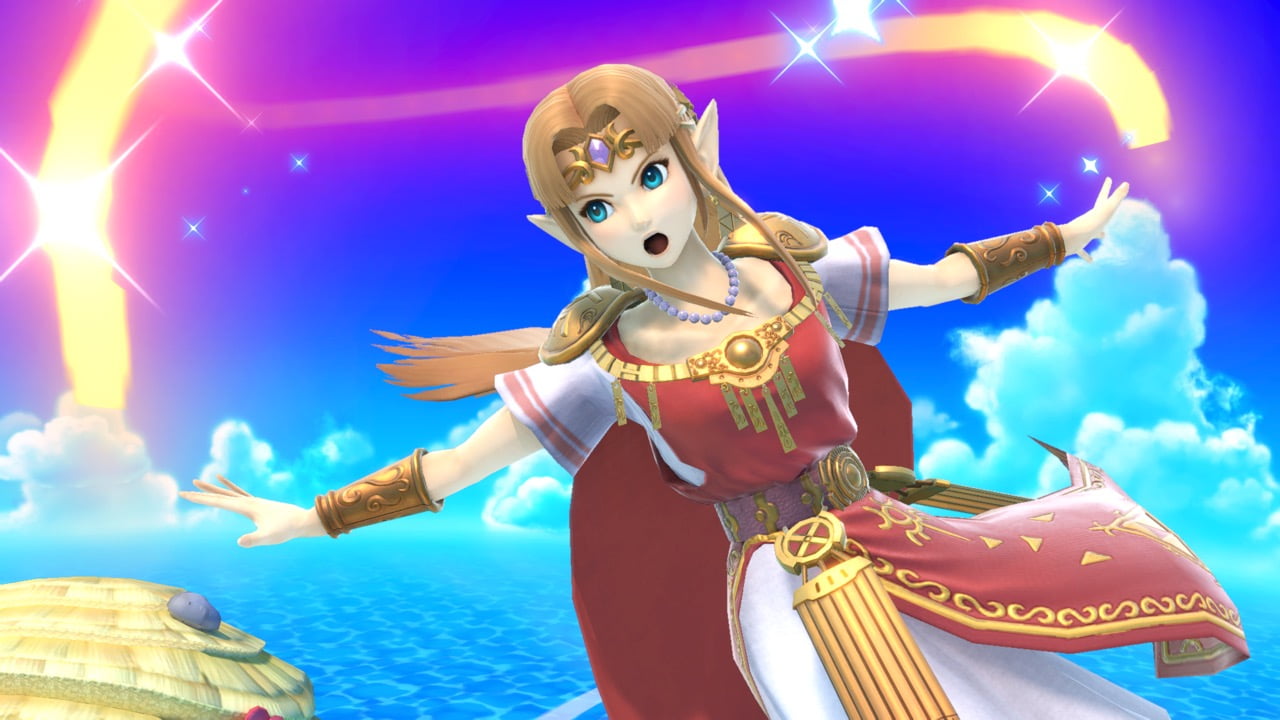 Screenshot de Zelda en Super Smash Bros. Ultimate