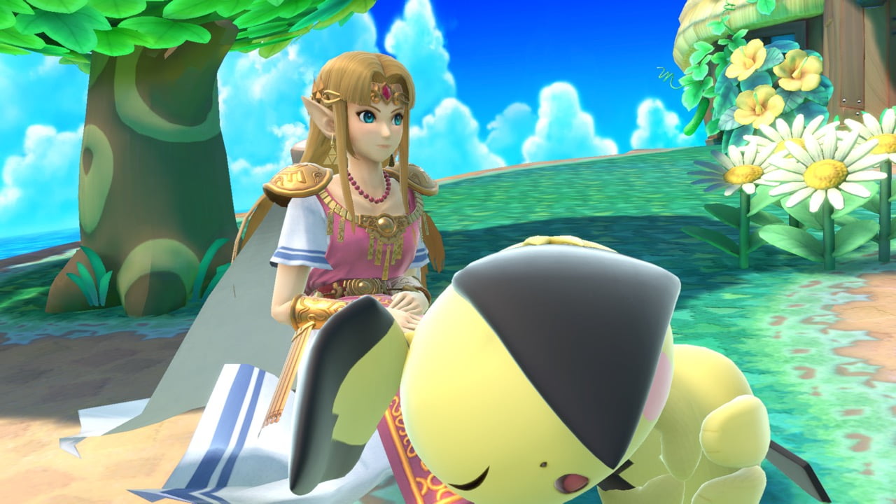 Screenshot de Zelda en Super Smash Bros. Ultimate