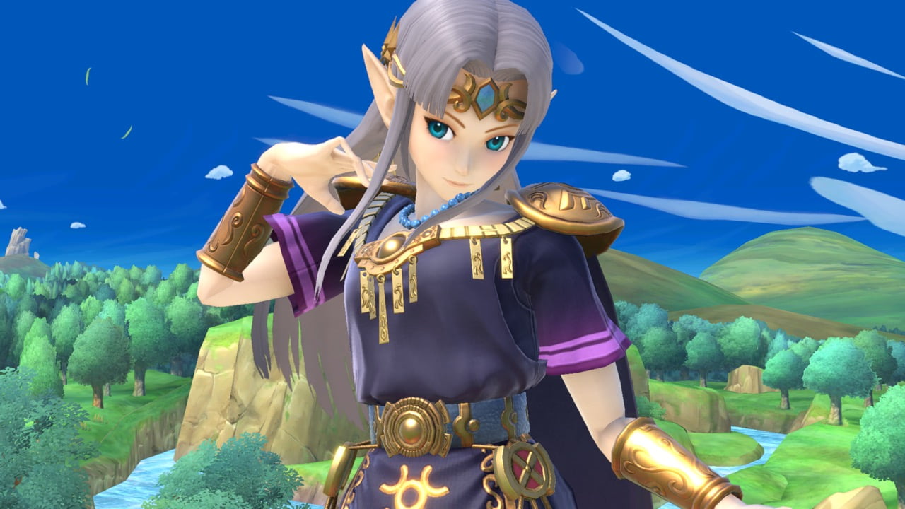 Screenshot de Zelda en Super Smash Bros. Ultimate