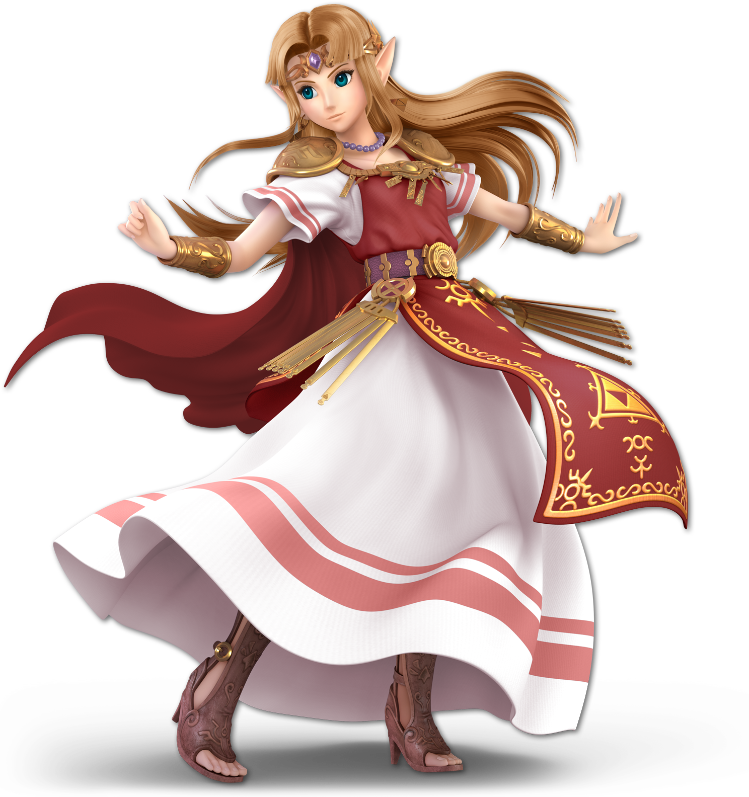 Screenshot de Zelda en Super Smash Bros. Ultimate