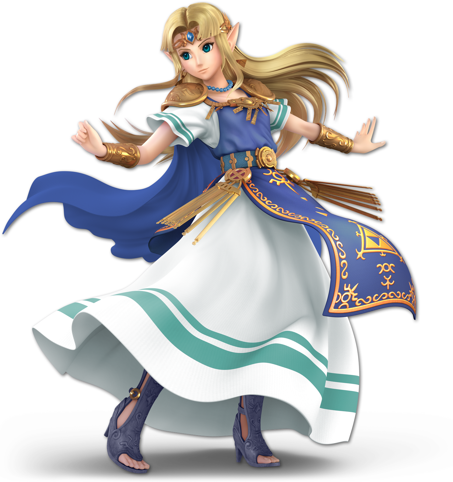 Screenshot de Zelda en Super Smash Bros. Ultimate