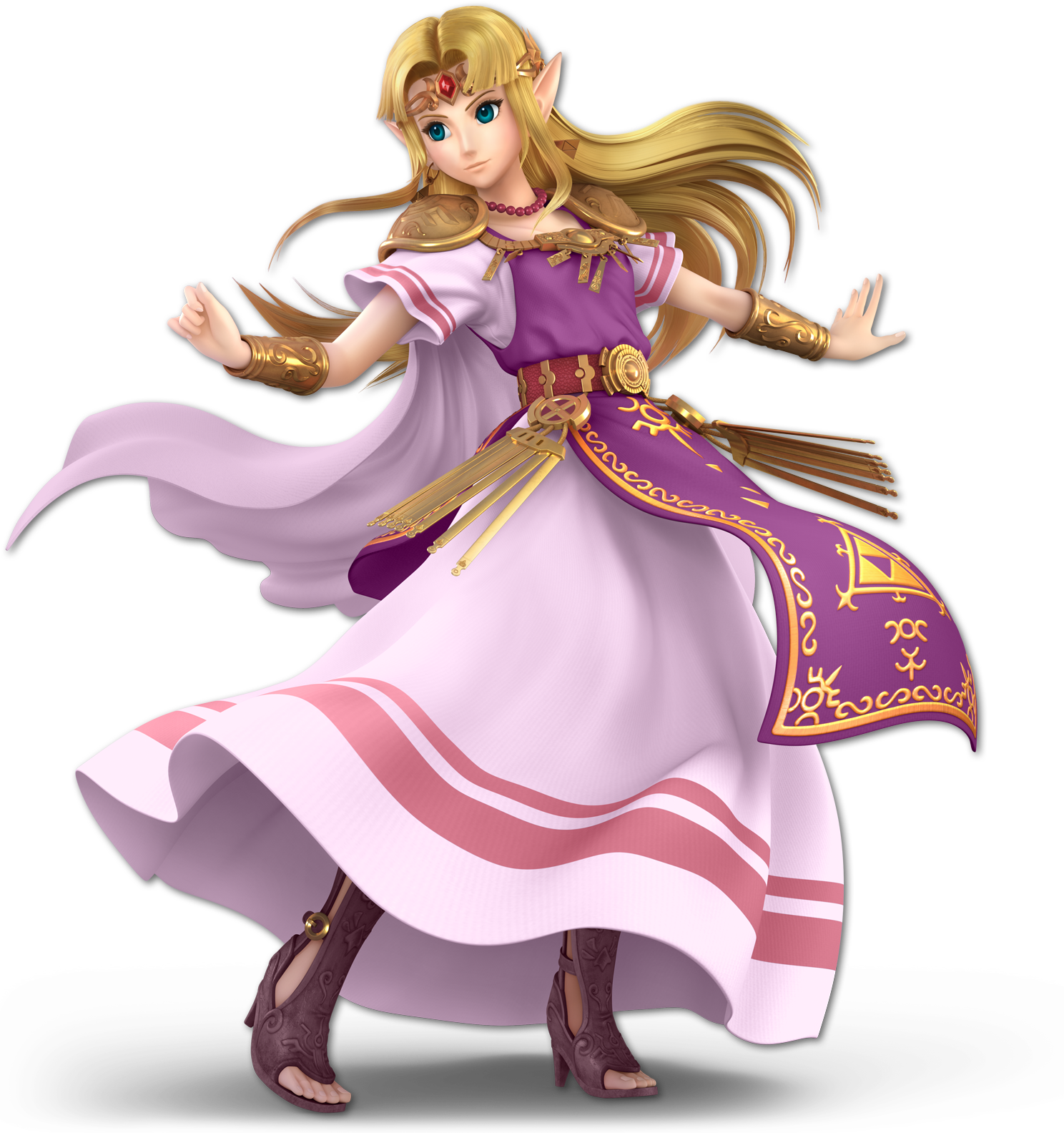 Screenshot de Zelda en Super Smash Bros. Ultimate