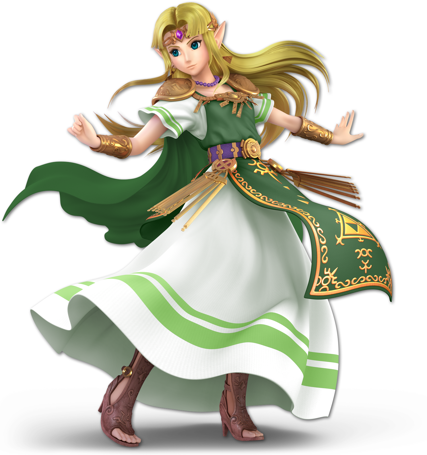 Screenshot de Zelda en Super Smash Bros. Ultimate