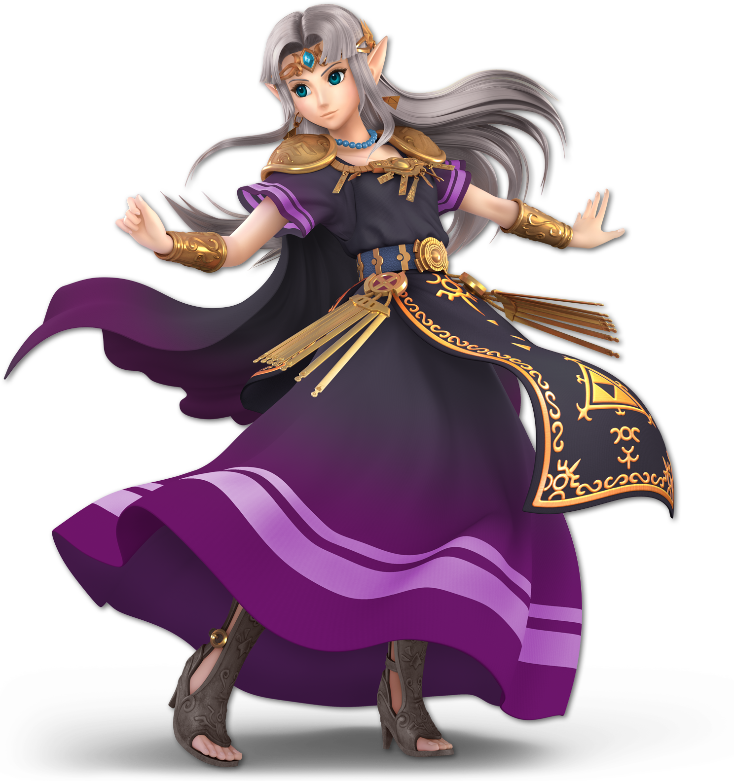 Screenshot de Zelda en Super Smash Bros. Ultimate