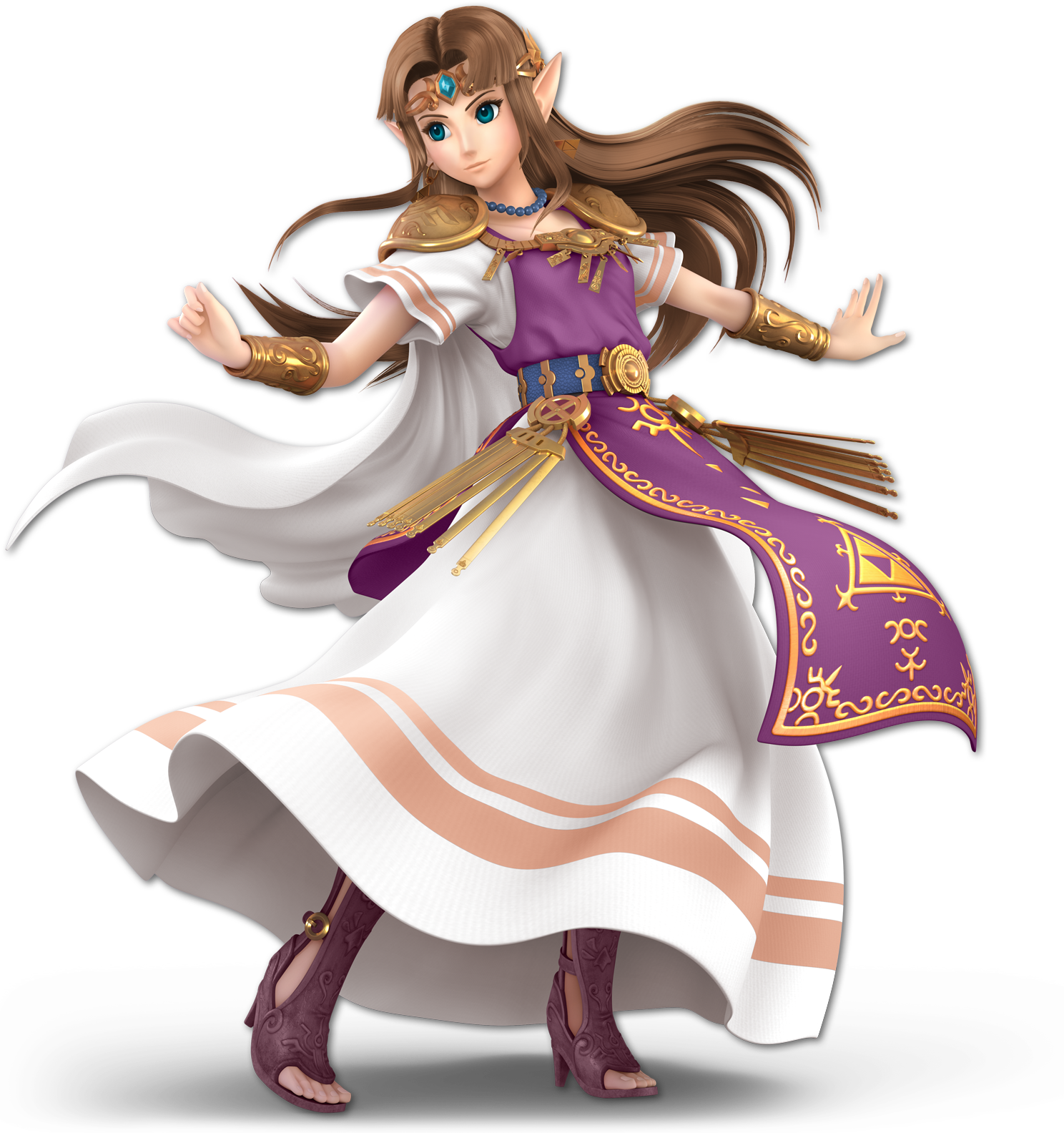 Screenshot de Zelda en Super Smash Bros. Ultimate