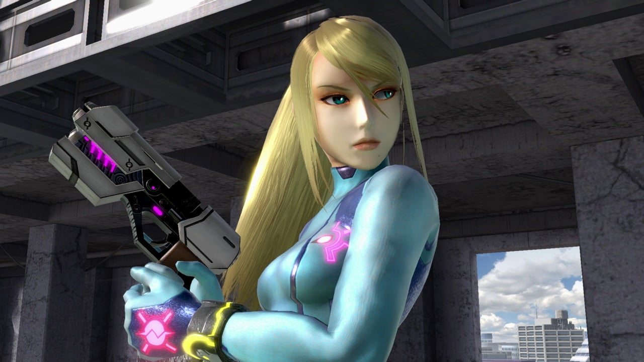 Screenshot de Samus Zero en Super Smash Bros. Ultimate