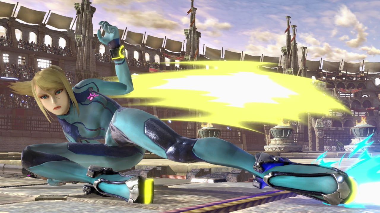 Screenshot de Samus Zero en Super Smash Bros. Ultimate