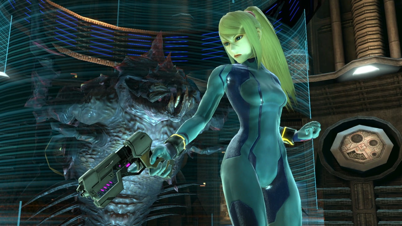 Screenshot de Samus Zero en Super Smash Bros. Ultimate