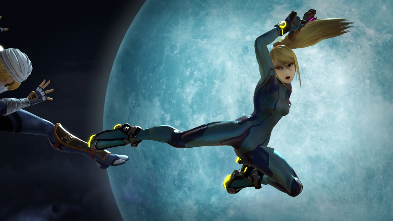 Screenshot de Samus Zero en Super Smash Bros. Ultimate