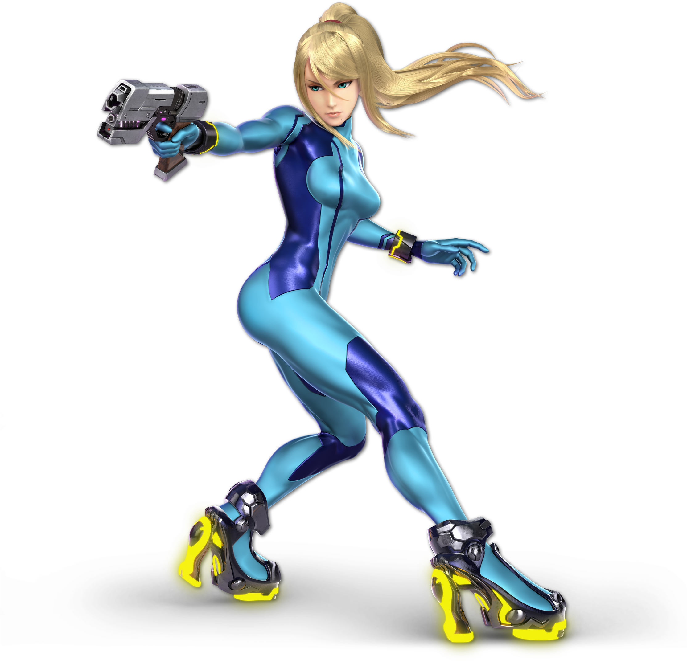 Screenshot de Samus Zero en Super Smash Bros. Ultimate