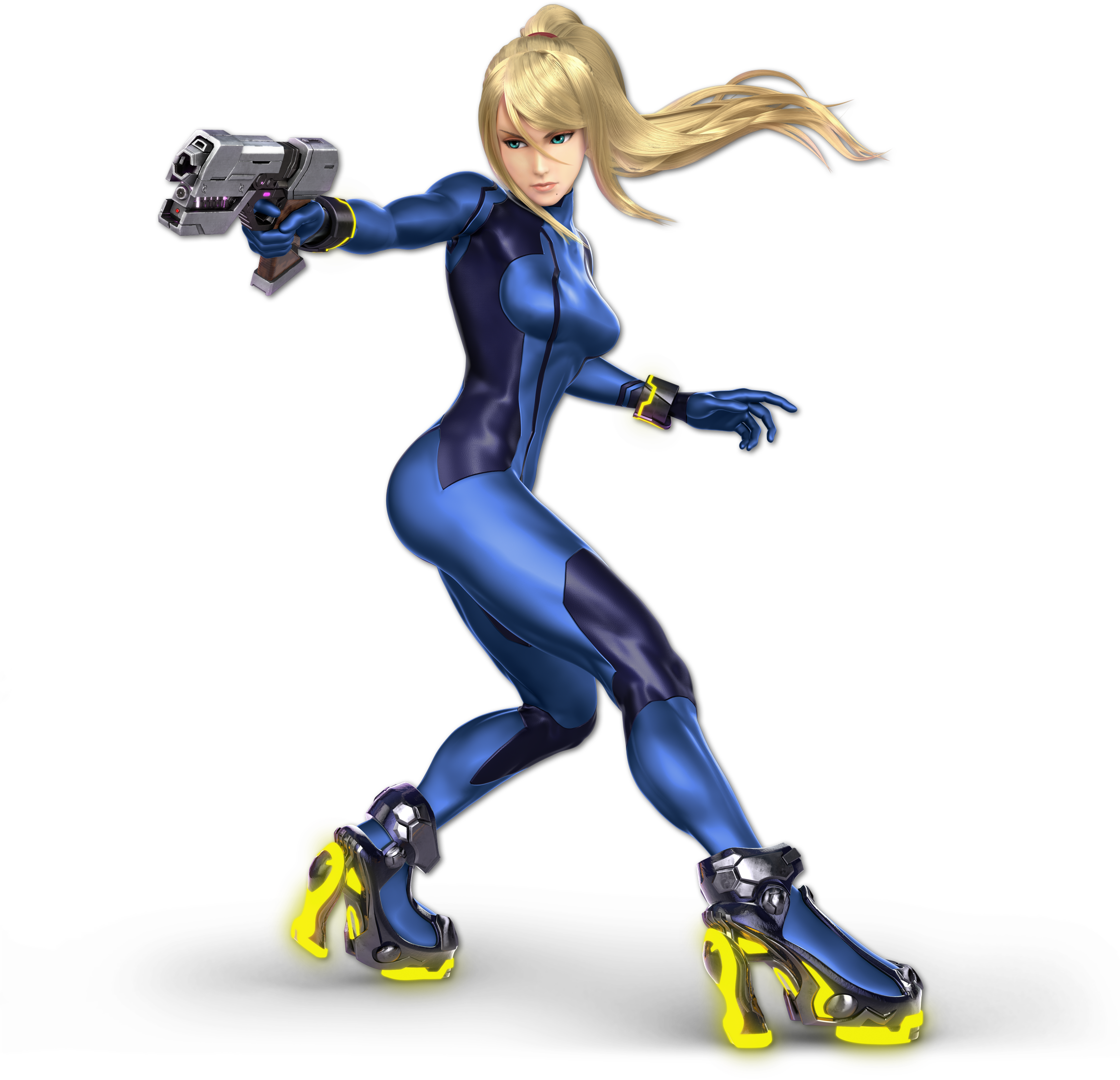 Screenshot de Samus Zero en Super Smash Bros. Ultimate