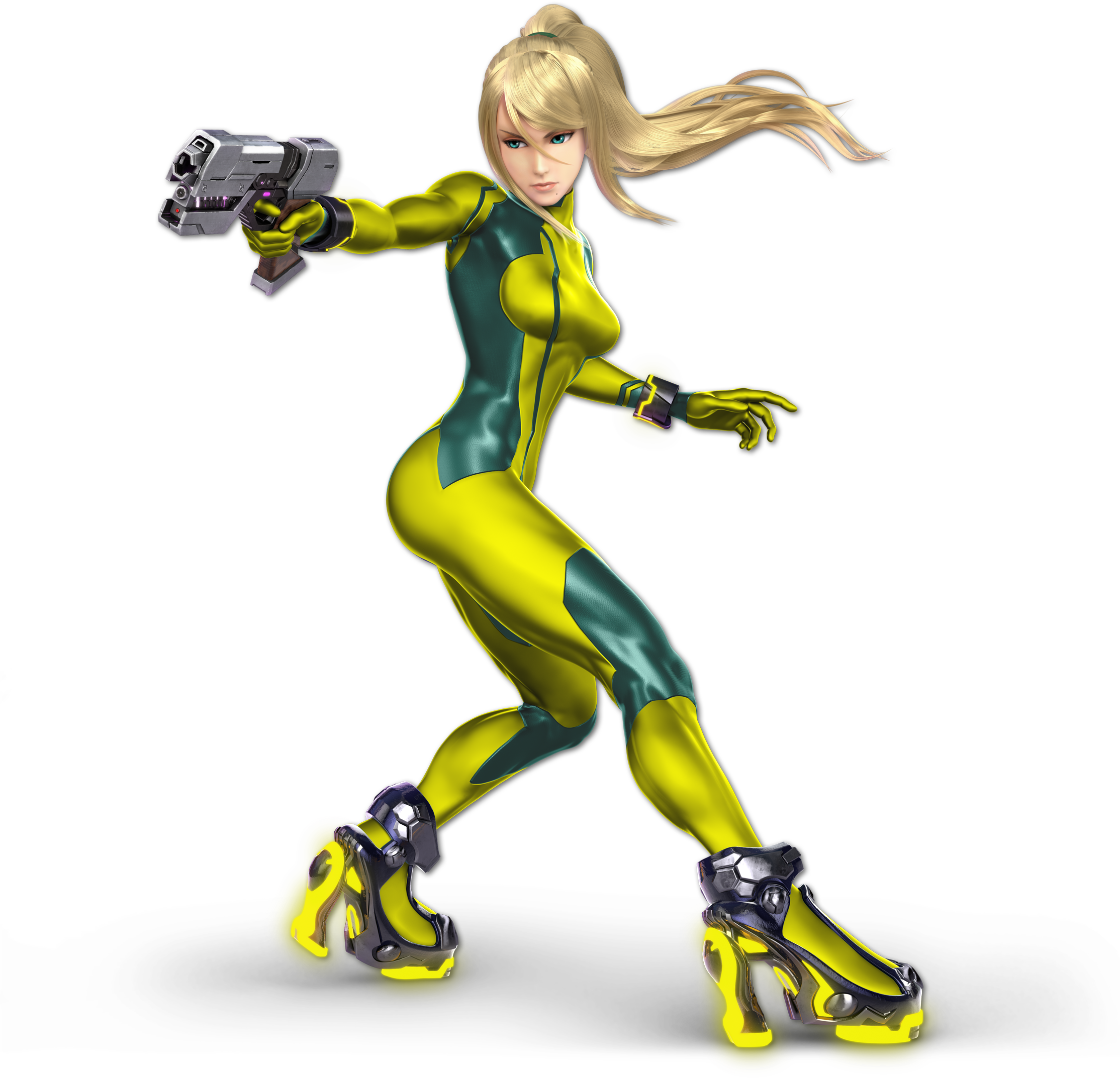 Screenshot de Samus Zero en Super Smash Bros. Ultimate