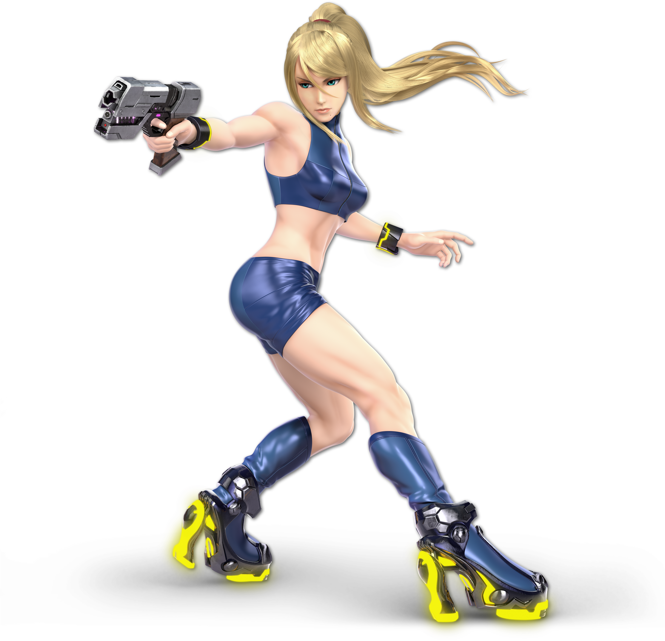 Screenshot de Samus Zero en Super Smash Bros. Ultimate