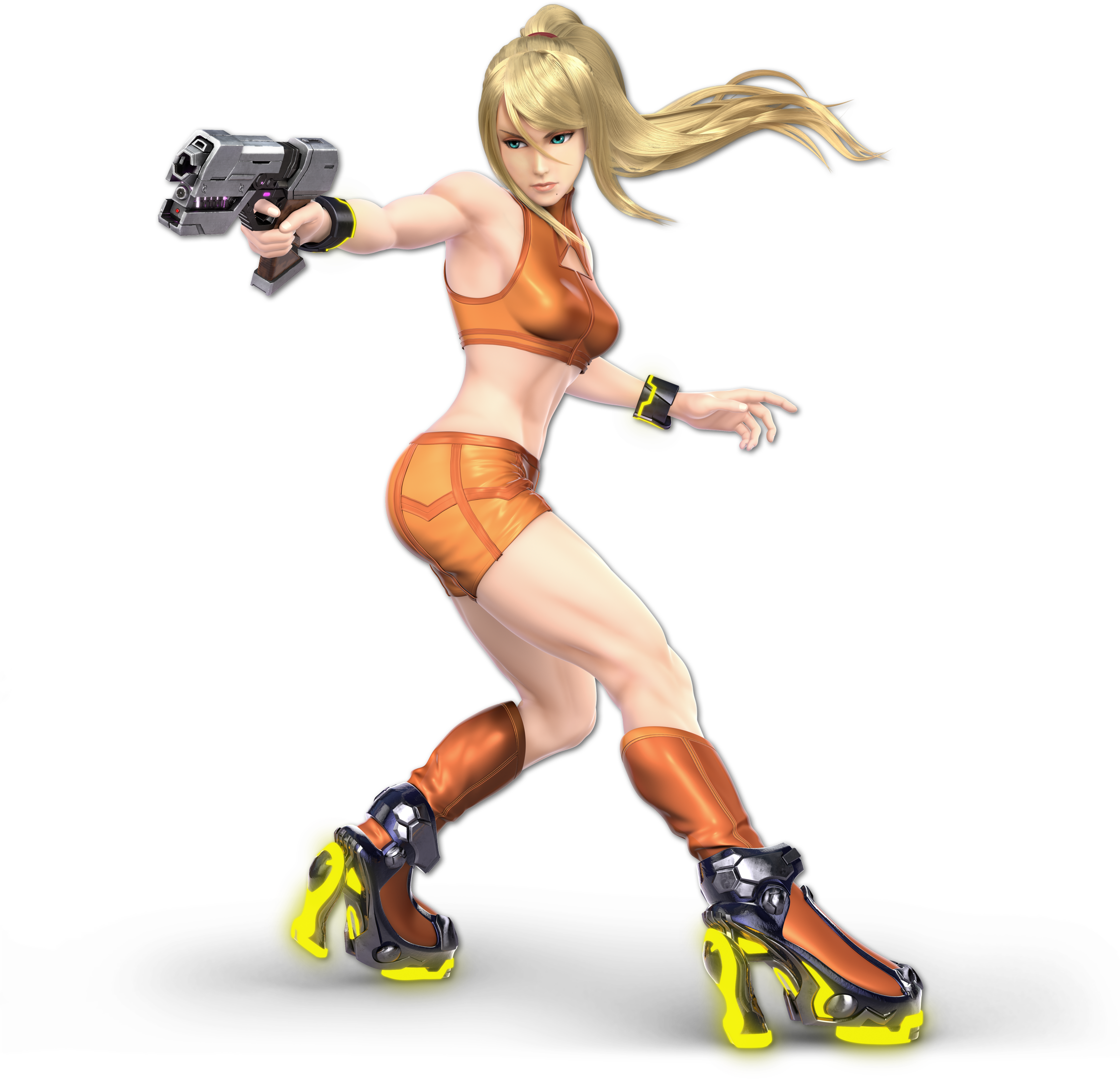 Screenshot de Samus Zero en Super Smash Bros. Ultimate