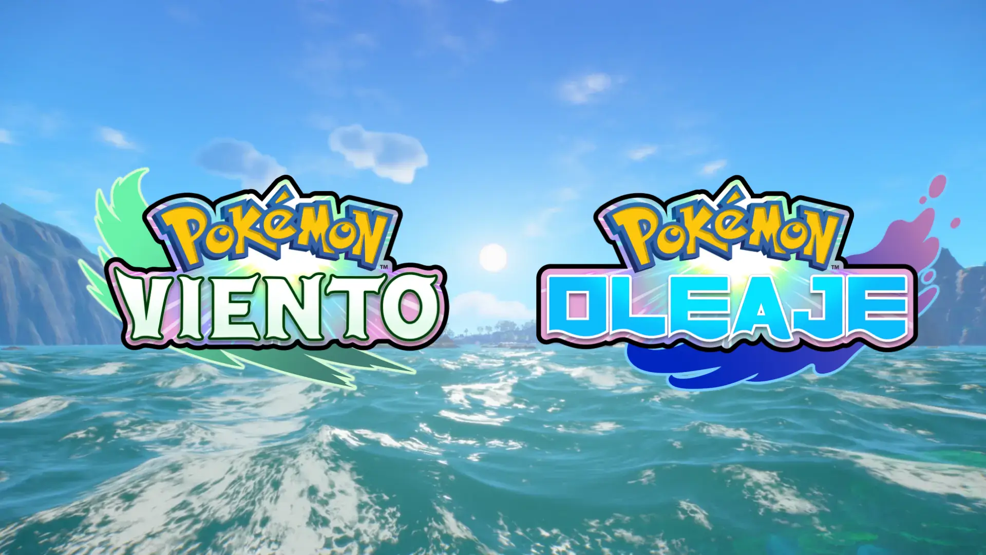 Pokémon Viento y Pokémon Oleaje