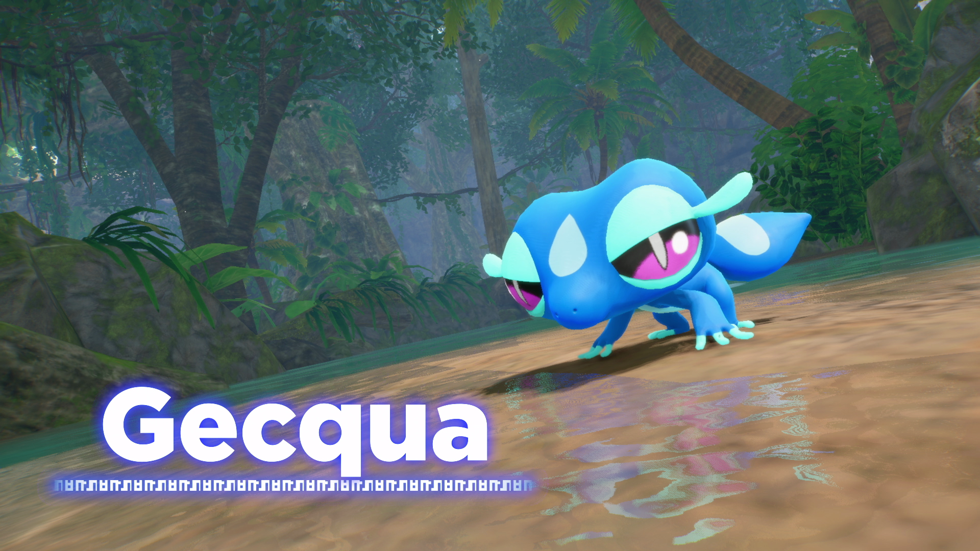 Gecqua, el Pokémon Acuageco