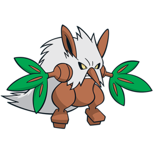 Sprites de Shiftry #0275 - Spritedex Pokémon Project