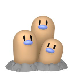 #0051 Dugtrio (Variocolor)
