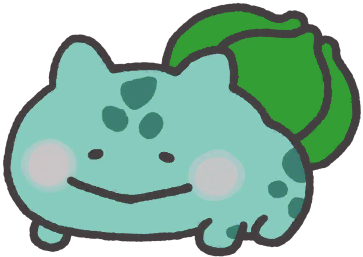 Bulbasaur en Pokémon Smile