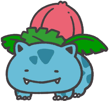 Ivysaur en Pokémon Smile