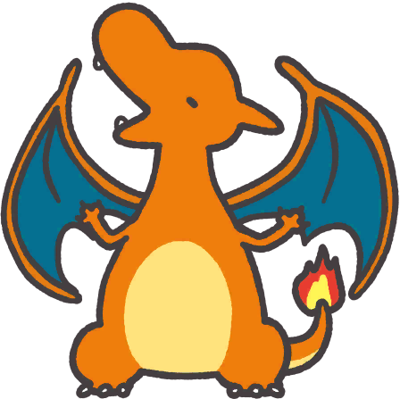 Charizard en Pokémon Smile