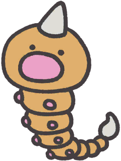 Weedle en Pokémon Smile