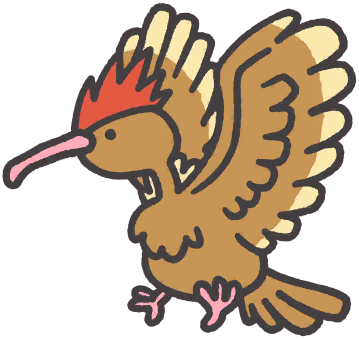 Fearow en Pokémon Smile