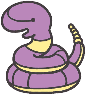 Ekans en Pokémon Smile