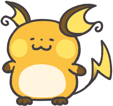 Raichu en Pokémon Smile
