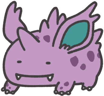 Nidorino en Pokémon Smile