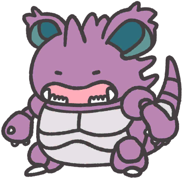 Nidoking en Pokémon Smile