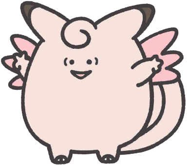 Clefable en Pokémon Smile