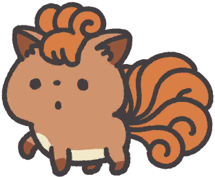 Vulpix en Pokémon Smile