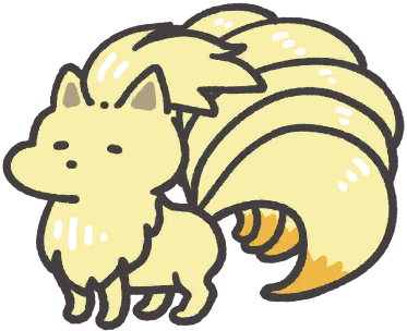Ninetales en Pokémon Smile