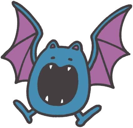 Golbat en Pokémon Smile