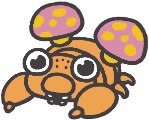 Paras en Pokémon Smile