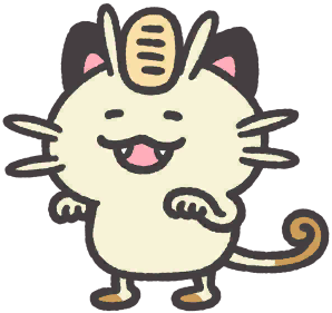 Meowth en Pokémon Smile