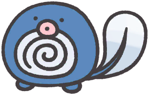 Poliwag en Pokémon Smile