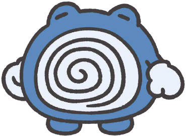 Poliwhirl en Pokémon Smile