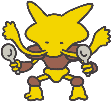Alakazam en Pokémon Smile