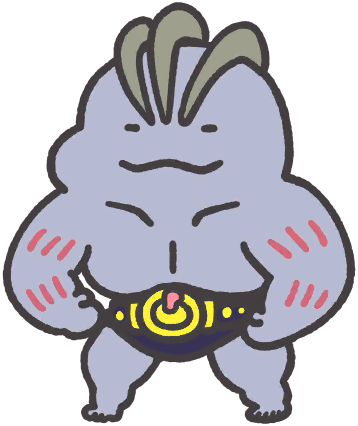 Machoke en Pokémon Smile