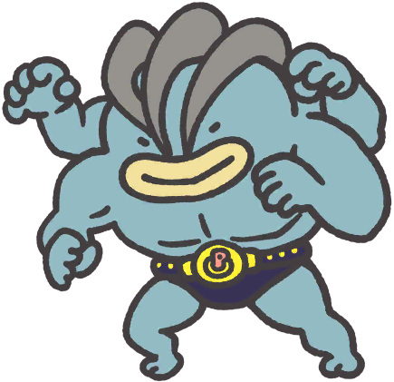 Machamp en Pokémon Smile