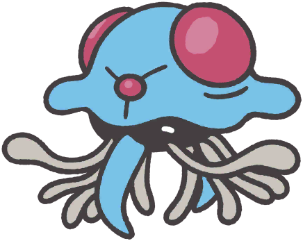 Tentacruel en Pokémon Smile