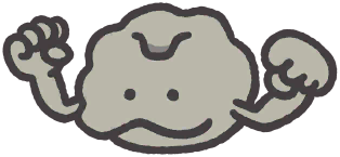 Geodude en Pokémon Smile