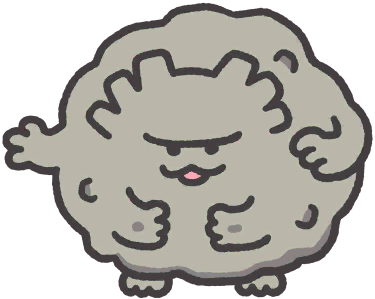 Graveler en Pokémon Smile