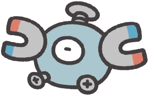 Magnemite en Pokémon Smile